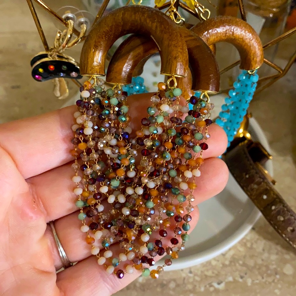 Beautiful earrings from Anthropologie